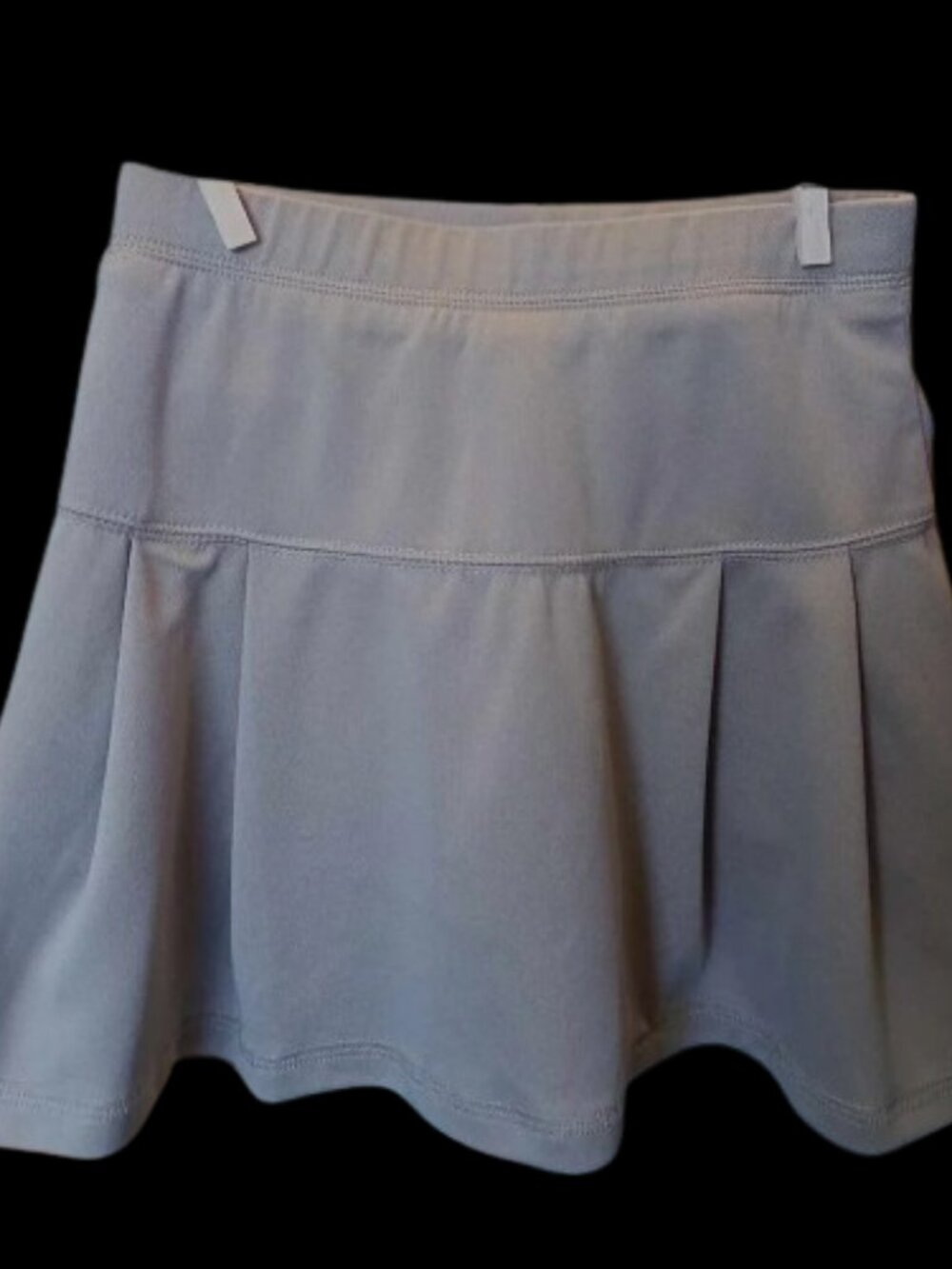 Chaps khaki athletic uniform skort size 6